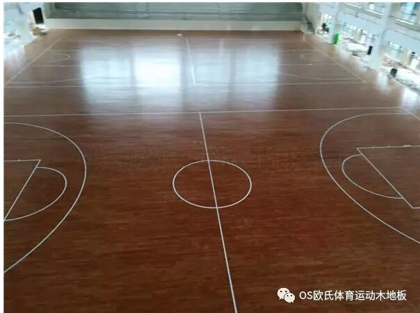 单龙骨运动木地板--重庆忠县中学成功案例